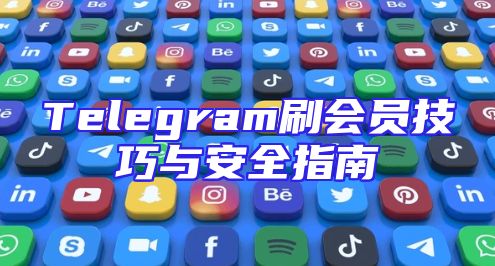 Telegram刷会员技巧与安全指南