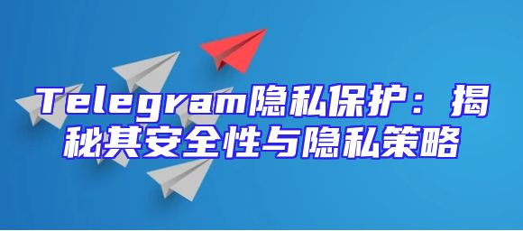 Telegram隐私保护：揭秘其安全性与隐私策略