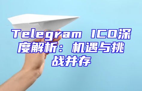 Telegram ICO深度解析：机遇与挑战并存