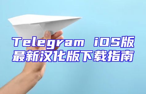 Telegram iOS版最新汉化版下载指南