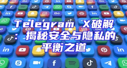 Telegram X破解：揭秘安全与隐私的平衡之道