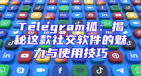 Telegram狐：揭秘这款社交软件的魅力与使用技巧