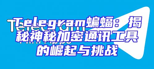 Telegram蝙蝠：揭秘神秘加密通讯工具的崛起与挑战