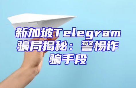 新加坡Telegram骗局揭秘：警惕诈骗手段