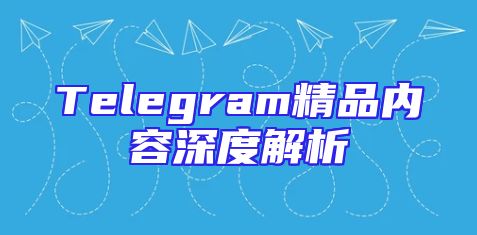 Telegram精品内容深度解析