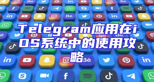 Telegram应用在iOS系统中的使用攻略