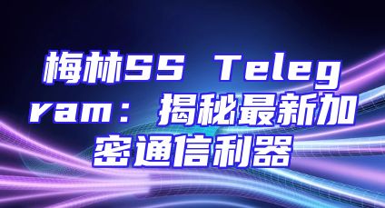 梅林SS Telegram：揭秘最新加密通信利器