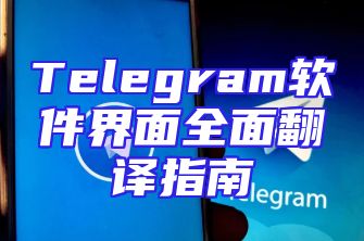 Telegram软件界面全面翻译指南