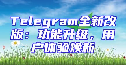 Telegram全新改版：功能升级，用户体验焕新