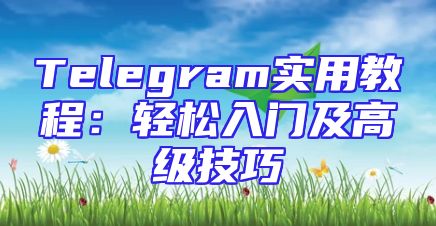 Telegram实用教程：轻松入门及高级技巧