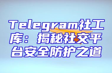 Telegram社工库：揭秘社交平台安全防护之道