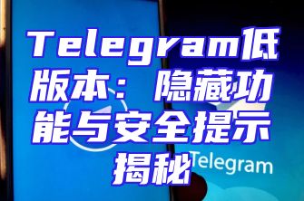 Telegram低版本：隐藏功能与安全提示揭秘