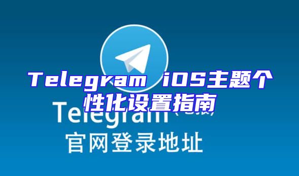 Telegram iOS主题个性化设置指南