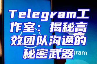 Telegram工作室：揭秘高效团队沟通的秘密武器