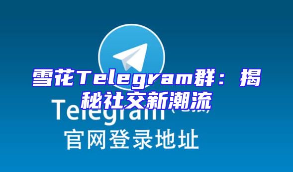 雪花Telegram群：揭秘社交新潮流