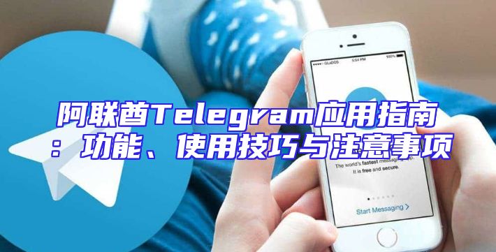 阿联酋Telegram应用指南：功能、使用技巧与注意事项