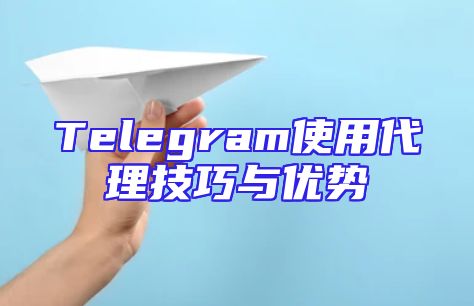 Telegram使用代理技巧与优势