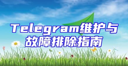 Telegram维护与故障排除指南