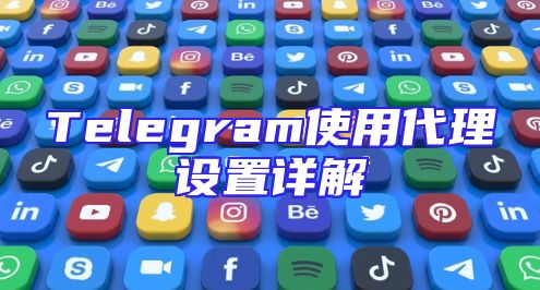 Telegram使用代理设置详解