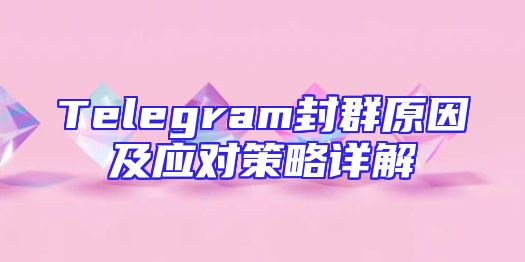 Telegram封群原因及应对策略详解