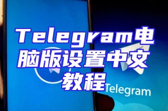 Telegram电脑版设置中文教程