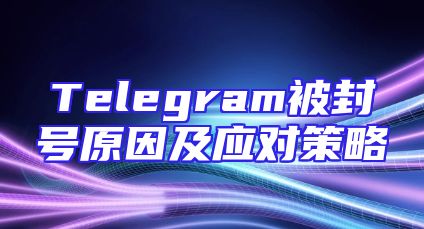 Telegram被封号原因及应对策略