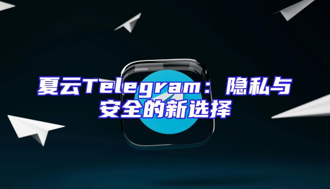 夏云Telegram：隐私与安全的新选择