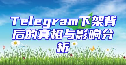 Telegram下架背后的真相与影响分析