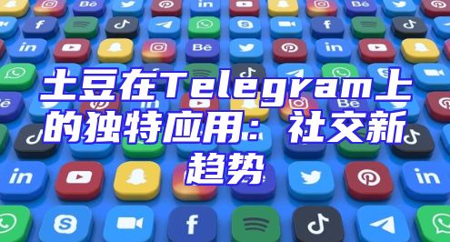 土豆在Telegram上的独特应用：社交新趋势