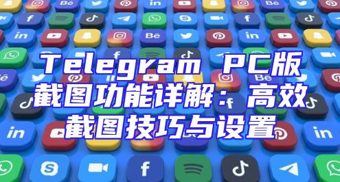 Telegram PC版截图功能详解：高效截图技巧与设置