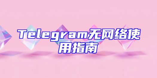 Telegram无网络使用指南